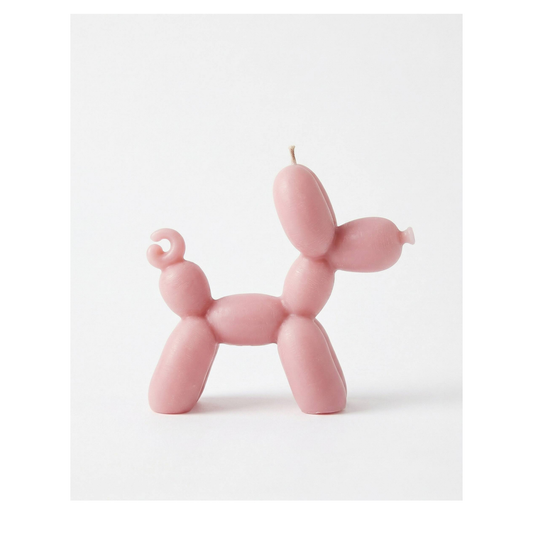 Balloon Dog Candle